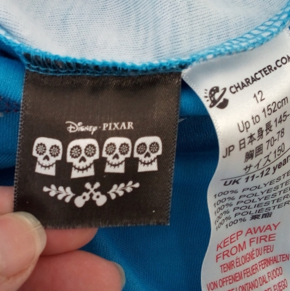 Disney Pixar Coco Remember Me Boys Pajama Snug Set 12 Cartoon Animation Movie - Picture 9 of 10